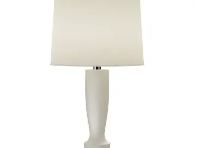 Visual Comfort Barbara Barry Bodice BBL3012WHT-S 3D model