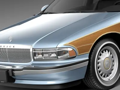 Buick Roadmaster 1996 3D model