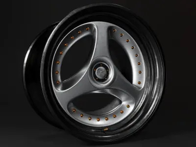 OZ Racing 3 Star Modified 3D model