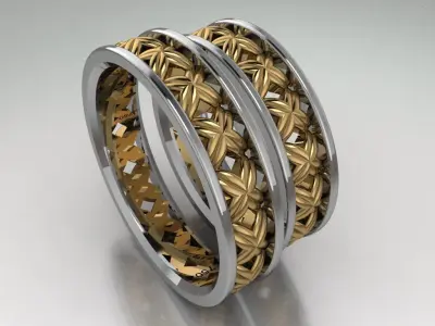 ring set 13 collection1 3D print model