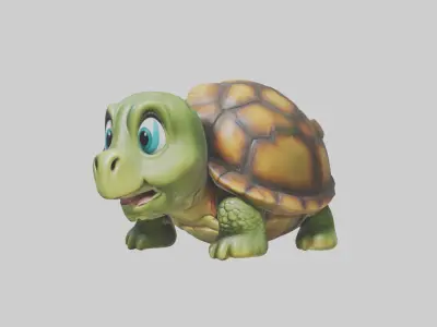 Cartoon Turtle model 3D model