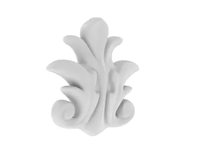 Cartouche Ornament 026  3D model