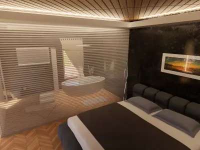 Modern Garden House 3D model