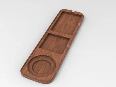 Buh Desk Organizer Low-poly 3D model