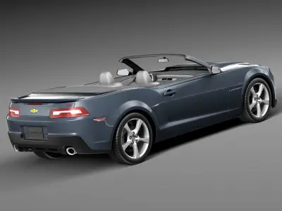 Chevrolet Camaro SS Convertible 2014 3D model