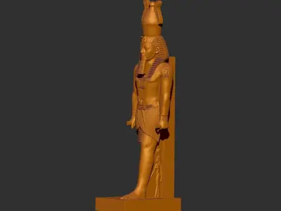 Ramesses Ramses  II statue  STL 3D Printable model 3D print model