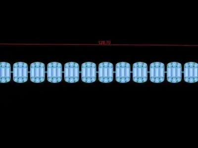 EMRALD Bracelet 3D print model