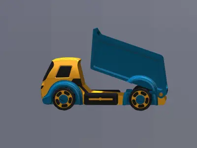 TRUCK TOY 3D print model
