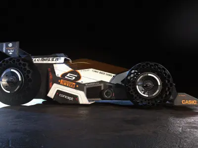 Concept car 3D model