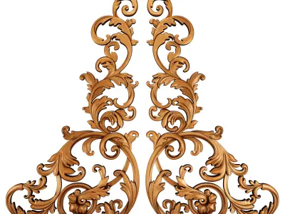 Decorative Ornamental 21 3D model