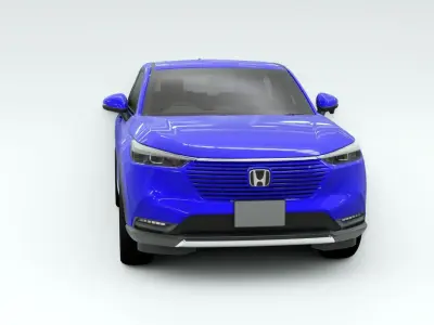 Honda HR-V 2021 Low-poly 3D model
