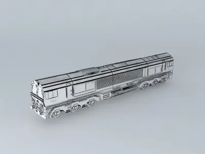 EMD -Class 66 JT42CWR  DLC Livery Free 3D model
