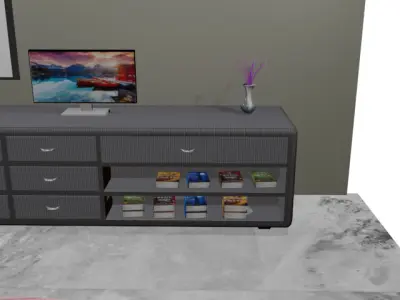 bedroom 3d model 3D model