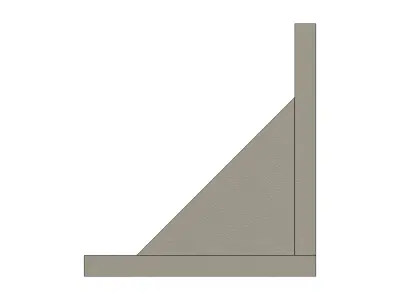 90 Degree Machinist Angle Plate 3D print model