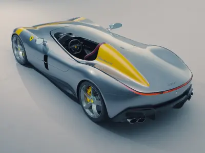 Ferrari Monza SP1 3D Model 3D model
