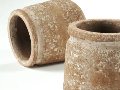POLYPASTA - Clay pot 01 3D model