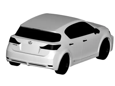 Lexus CT 3D model