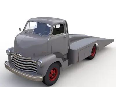 CHEVY COE TOW TRUCK 1949 3D model