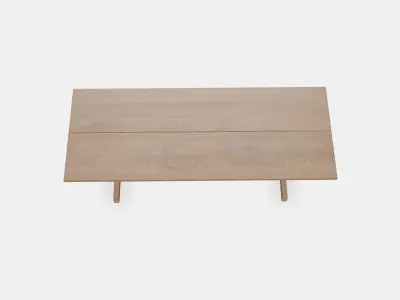 KLIMPFJALL Dining table Low-poly 3D model