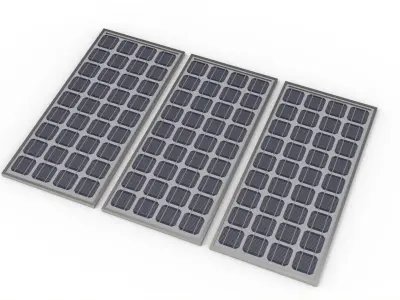 Solar Plate 3D model