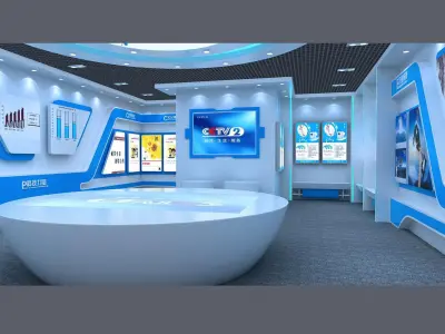 Exhibition - Area - 11X7-3DMAX2010-011 3D model
