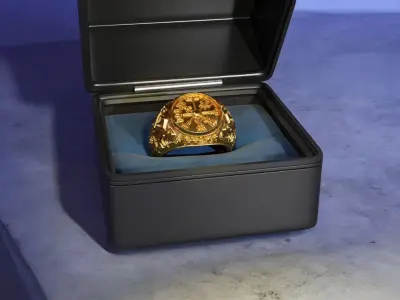 Nordic Ring 3D print model