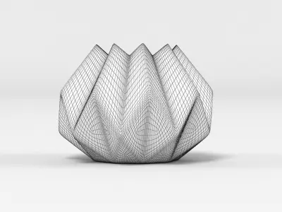 Amanda Betz Folded Vase 3D model