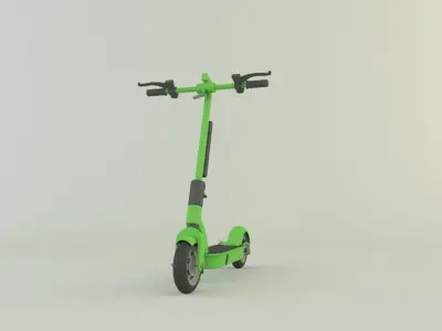 Electric Scooter 3D model