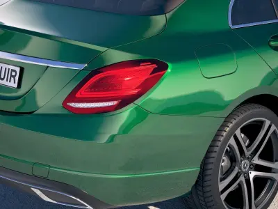 Mercedes-Benz C-class sedan 2019 3D model