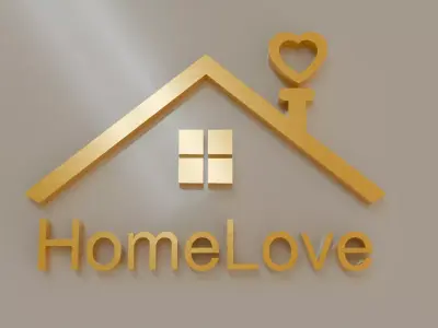 Logo Decorative Composition 3D Model Low-poly 3D model