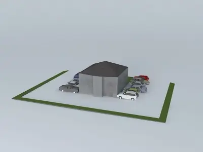 Office Building Free 3D model