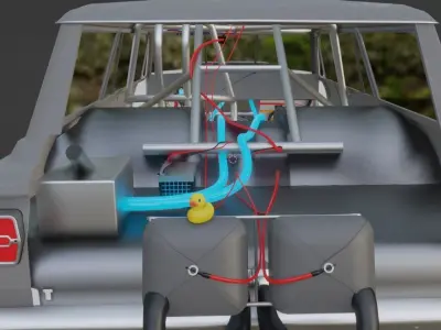 Drag Nova Wagon 3D model