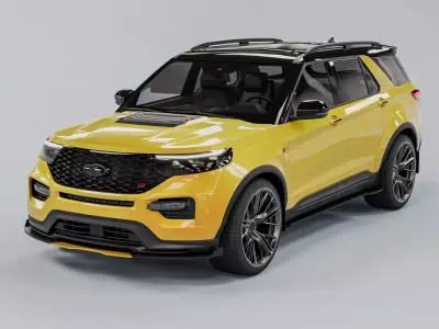Explorer ST  3D model