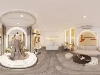 Wedding Dress Shop Model 3D model