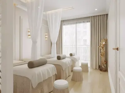 Spa interior design Model 3D model