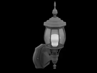 Wall Street Lamp 3D model