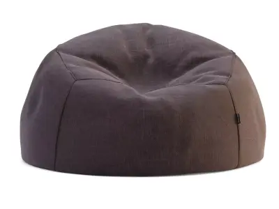 Velvet Bean Bag 3D model