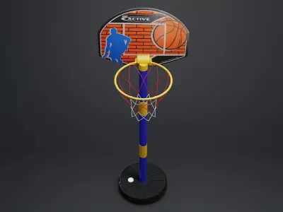 Basketball Hoop 3D model