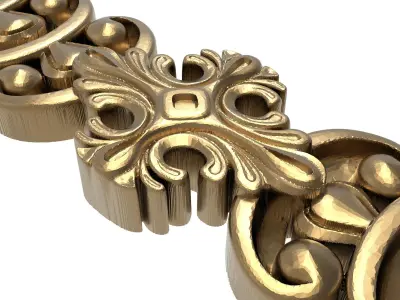  decorative pattern ready for 3D printing 3D model