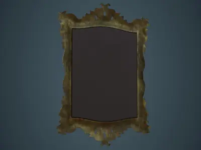 Mirror 1C Low-poly 3D model
