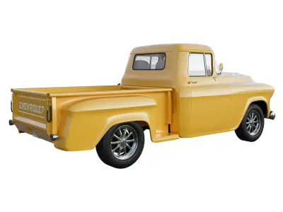 1957 Chevrolet Custom  3100 Stepside Pickup 3D model