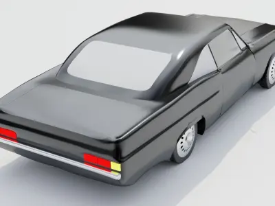 simple impala Free 3D model