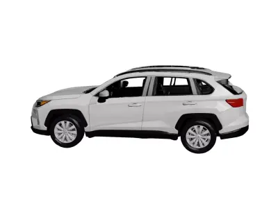 2025 Toyota RAV4 Modern Compact SUV with Rugged Design 3D model