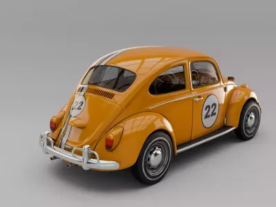 Volkswagen Beetle 3D model by mapmast1 from CGTrader