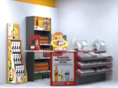 OXXO CONVENIENCE STORE 3D model