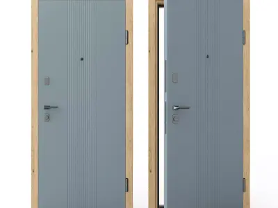 Nida Door 3D model