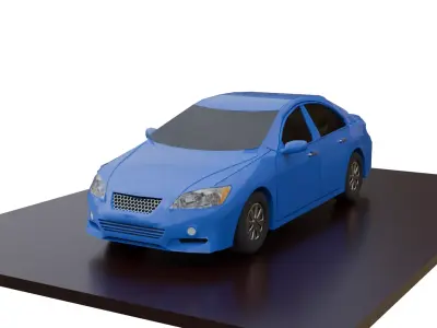 3D car for gaming and animation 3D model
