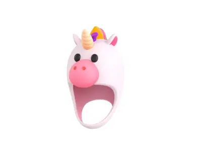 Prop046 Unicorn Hat 3D model