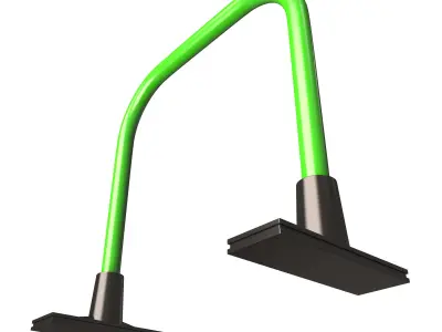 Soccer Training Passing Arc model Low-poly 3D model