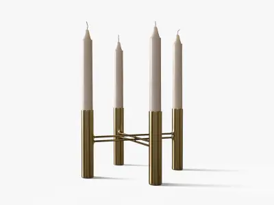 Lume Candel Low-poly 3D model